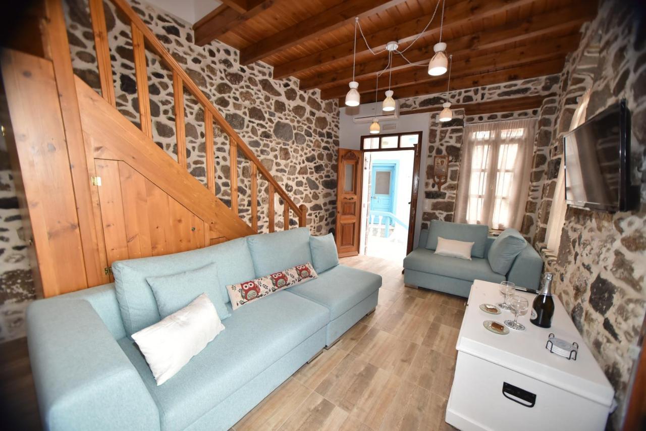 Patriko Nisyrian Guesthouse Mandrákion Dış mekan fotoğraf