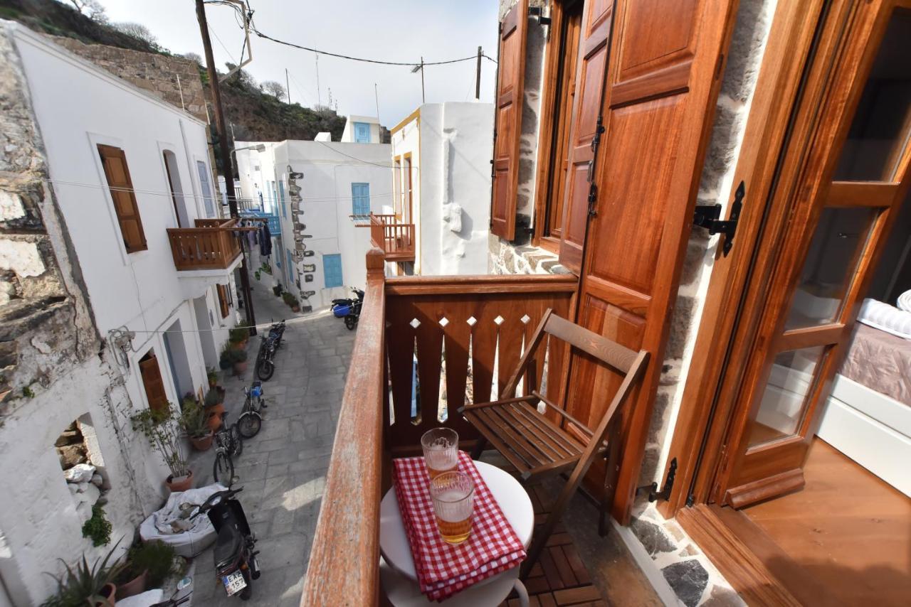 Patriko Nisyrian Guesthouse Mandrákion Dış mekan fotoğraf